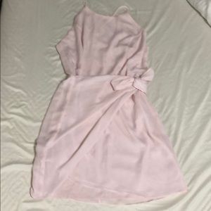Baby pink summer dress